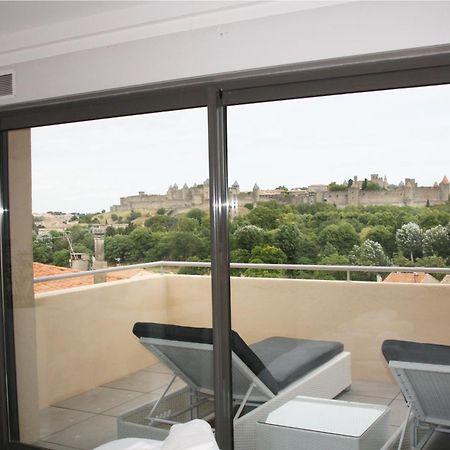 Les Suites Du Saint Nazaire - Les Balcons De La Cite Carcassonne Exterior photo