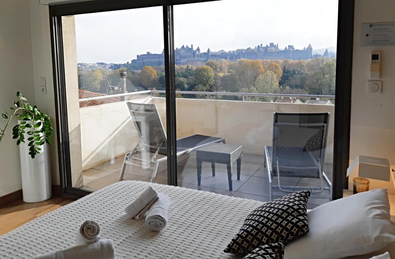 Les Suites Du Saint Nazaire - Les Balcons De La Cite Carcassonne Exterior photo