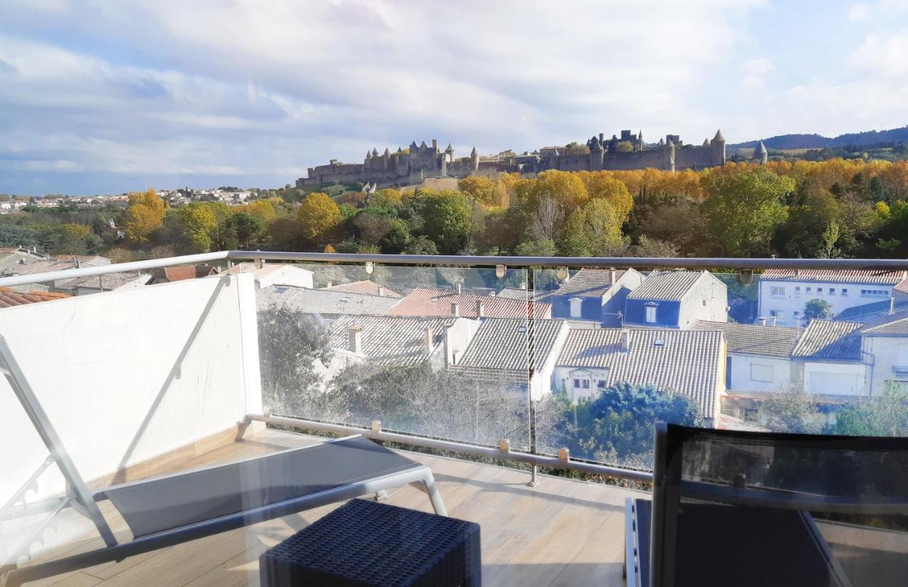 Les Suites Du Saint Nazaire - Les Balcons De La Cite Carcassonne Exterior photo